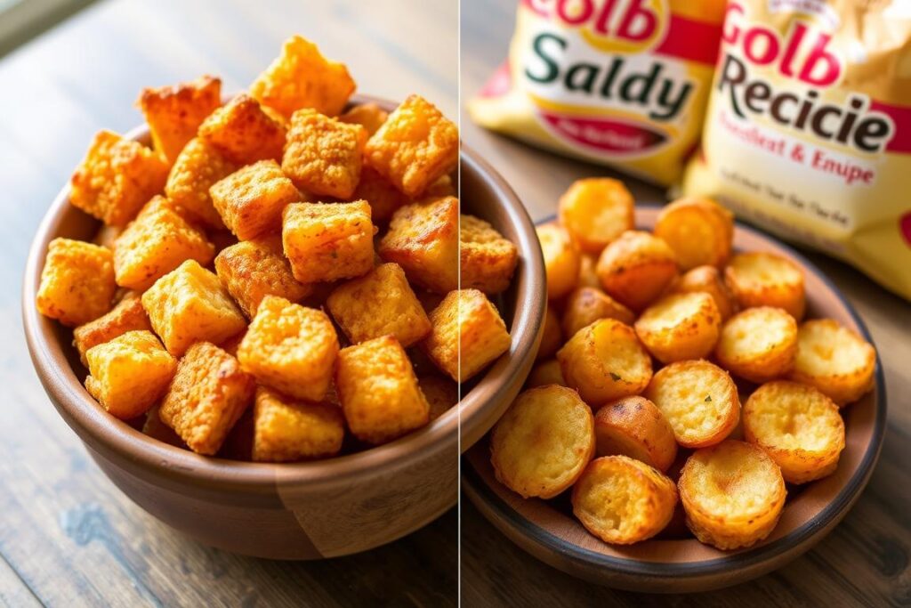 Unique characteristics of tater tots and crispy potato bites